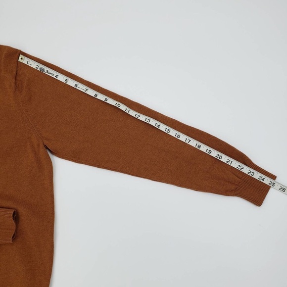 Jos. A. Bank pima cotton V-neck sweater size M - Picture 10 of 11